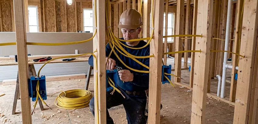 New Construction Wiring In Lithia