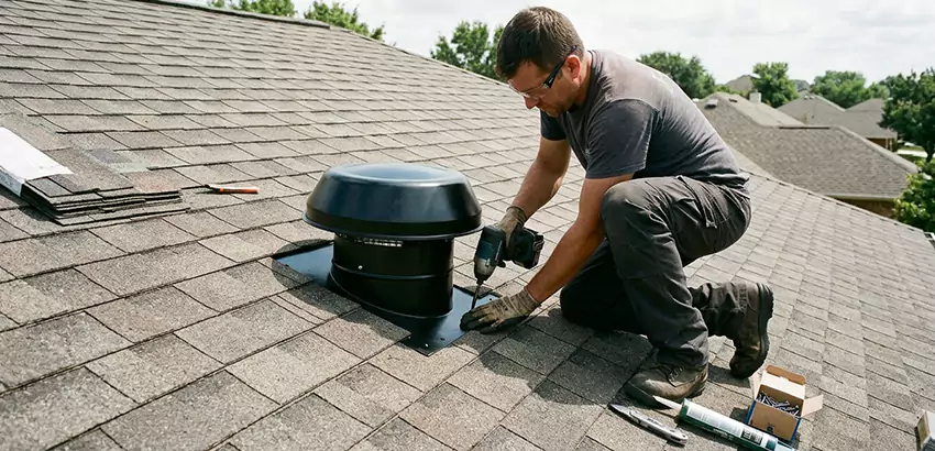 Roof Vent Fan Installation in Lithia