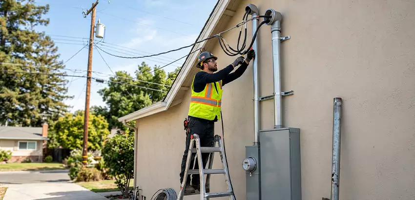 Electrical Service Entrance and Mast Upgrade in Lithia