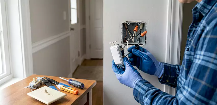 Motion Sensor Light Switch Replacement in Lithia