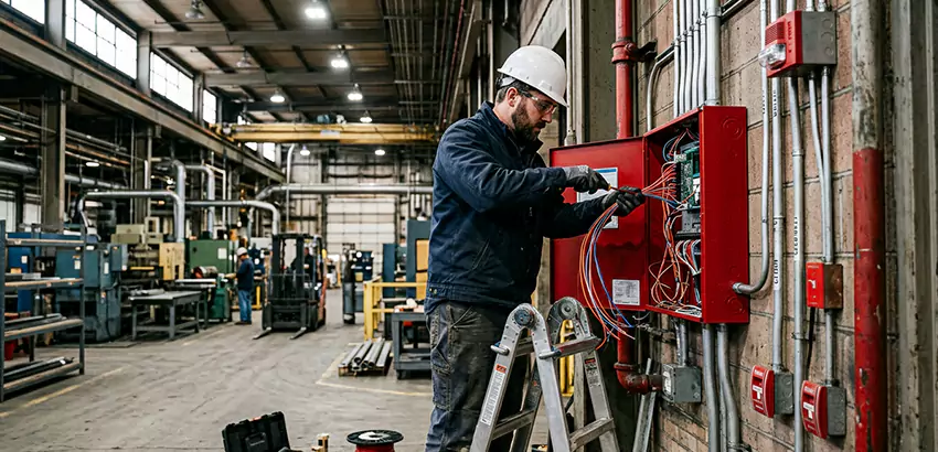 Industrial Fire Alarm Installation in Lithia