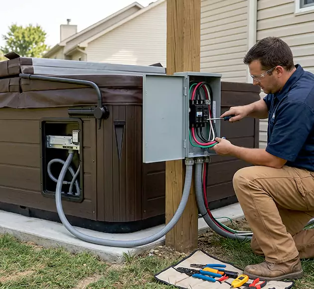Professional Hot Tub Electrical Installation: Your Local Spa Wiring Team in Lithia, FL